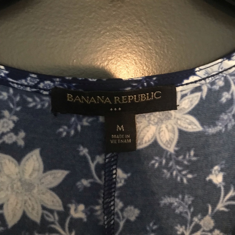 Banana republic sleeveless side tie dress